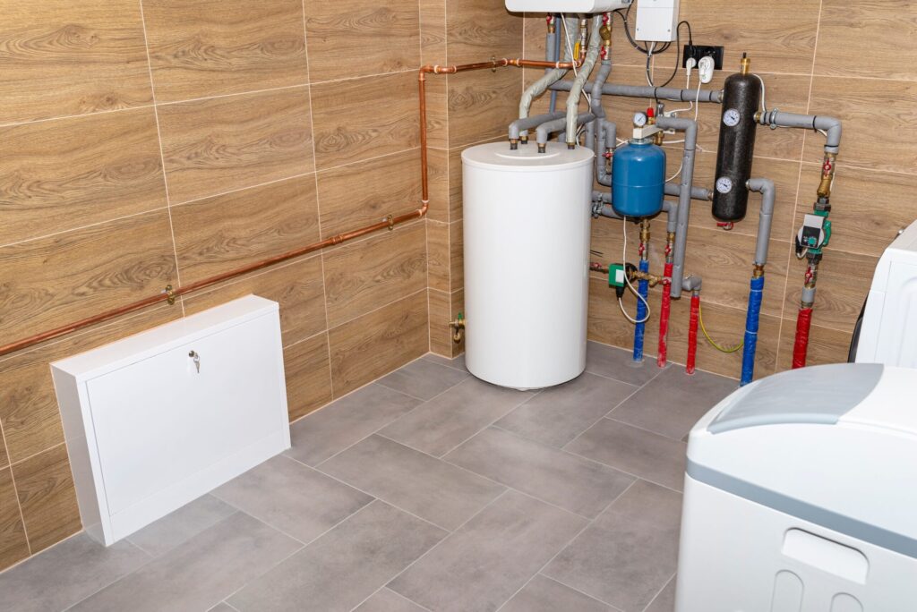 Residential water heater and plumbing system installed in Pensacola